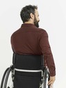 Celio Férfi bordó mosott ing zsebbel Celio
