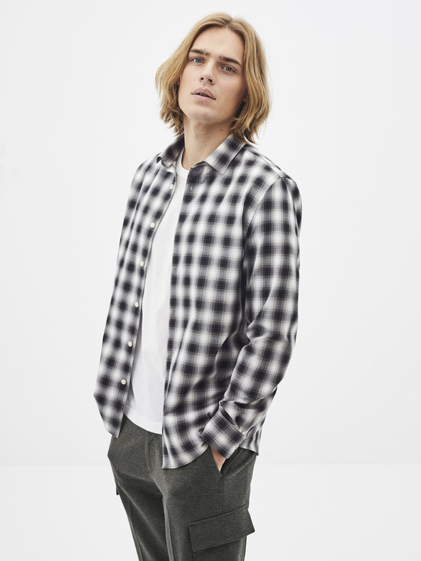 Celio Fekete-fehér kockás ing Celio Sablaflou