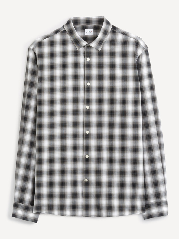 Celio Fekete-fehér kockás ing Celio Sablaflou