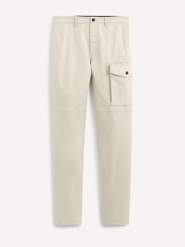 Celio Bézs színű nadrág Celio Sokargo