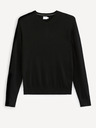 Celio Fekete alap pulóver Celio Sebase