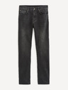 Celio Fekete egyenes szabású farmer Celio Voblack5