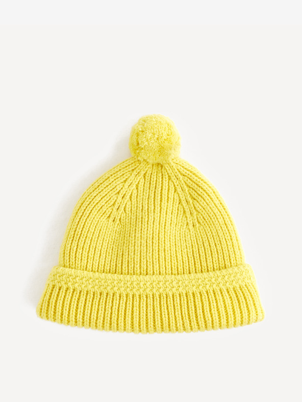 Celio Sárga sapka pomponnal Celio Sipom