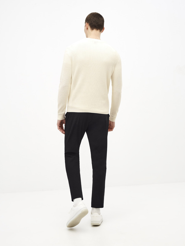 Celio Fehér alap pulóver Celio Tepic