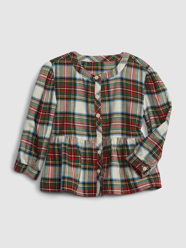 GAP Baby blúz peplum GAP