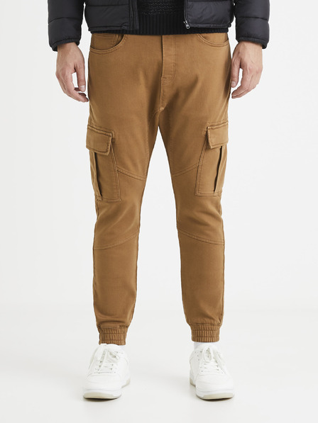 Celio Barna férfi nadrág zsebekkel Celio Vokit