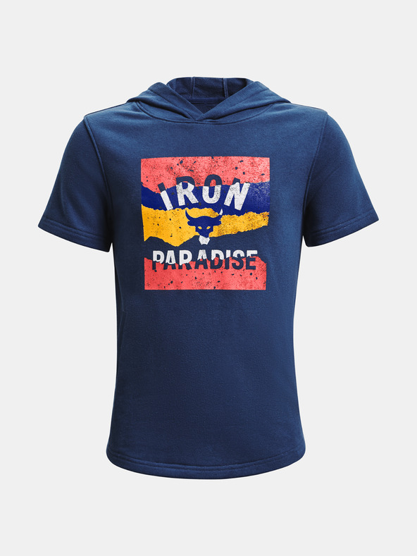 Under Armour Fiú felső Under Armour UA Project Rock Terry SS HDY