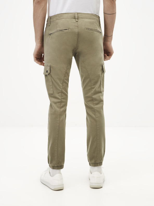 Celio Férfi khaki színű nadrág Celio Solyte