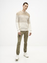 Celio Férfi khaki színű nadrág Celio Solyte