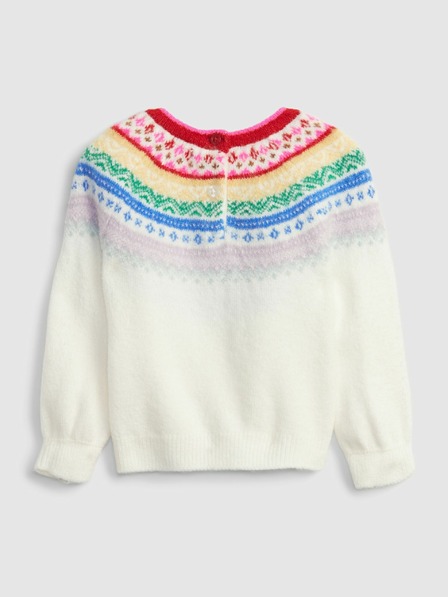 GAP Baby kötött pulóver mintával GAP