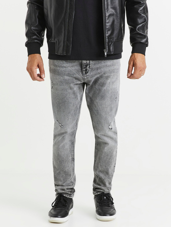 Celio Szürke férfi farmer Celio Vocarrot3