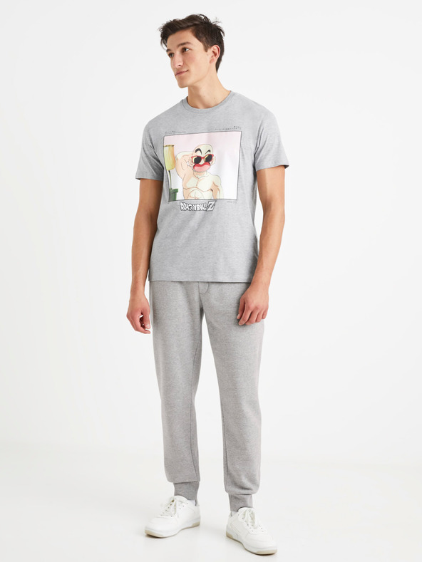 Celio Szürke férfi Celio Dragon Ball Super póló