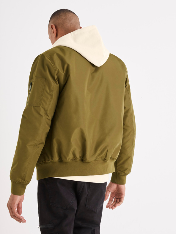 Celio Celio Bujames férfi khaki színű kabát