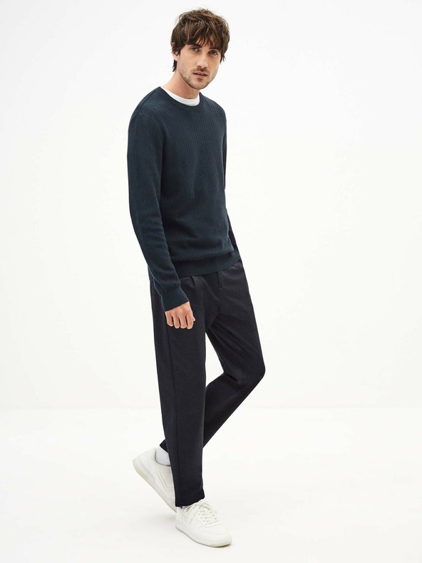Celio Sötétkék férfi pulóver Celio Teverti