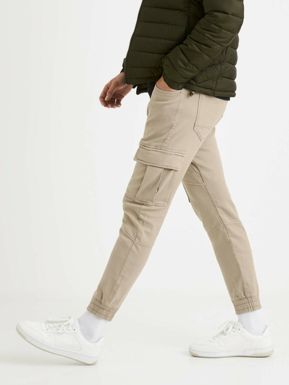 Celio Bézs férfi nadrág Celio Vokit