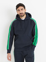 Celio Sötétkék férfi kapucnis pulóver Celio Vebandit