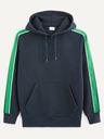 Celio Sötétkék férfi kapucnis pulóver Celio Vebandit