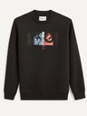 Celio Fekete férfi Celio Attack on Titan kapucnis pulóver