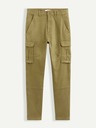 Celio Celio Volcan férfi khaki színű nadrág