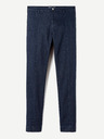 Celio Sötétkék férfi slim fit farmer csíkkal Celio C25