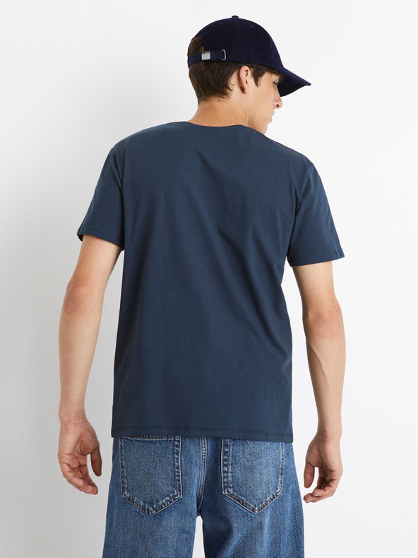 Celio Sötétkék férfi Celio Cecarto póló