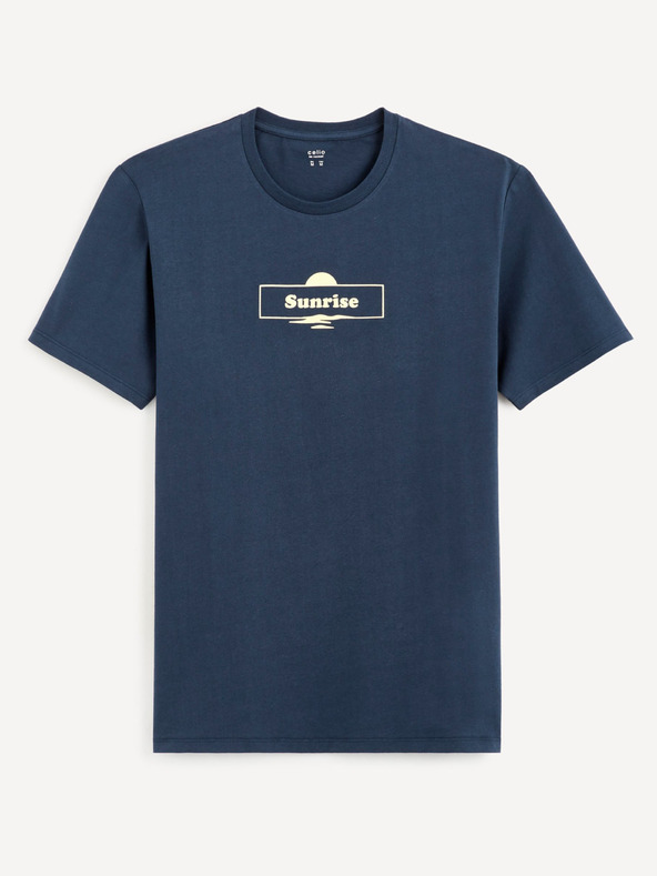 Celio Sötétkék férfi Celio Cecarto póló