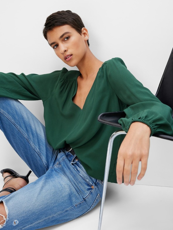 GAP Elegantní halenka Lenzing™ Ecovero™ GAP