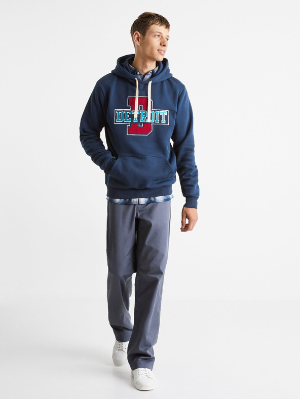 Celio Sötétkék férfi Celio Detroit melegítőfelső