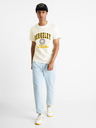 Celio Sárga-fehér férfi Celio Berkeley egyetemi póló