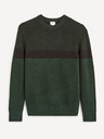 Celio Sötétzöld férfi Celio Ceriblock pulóver