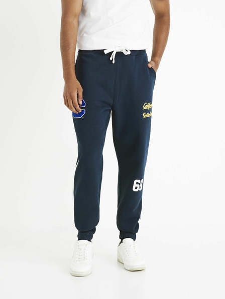 Celio Sötétkék férfi Celio California Golden Bears melegítőnadrág