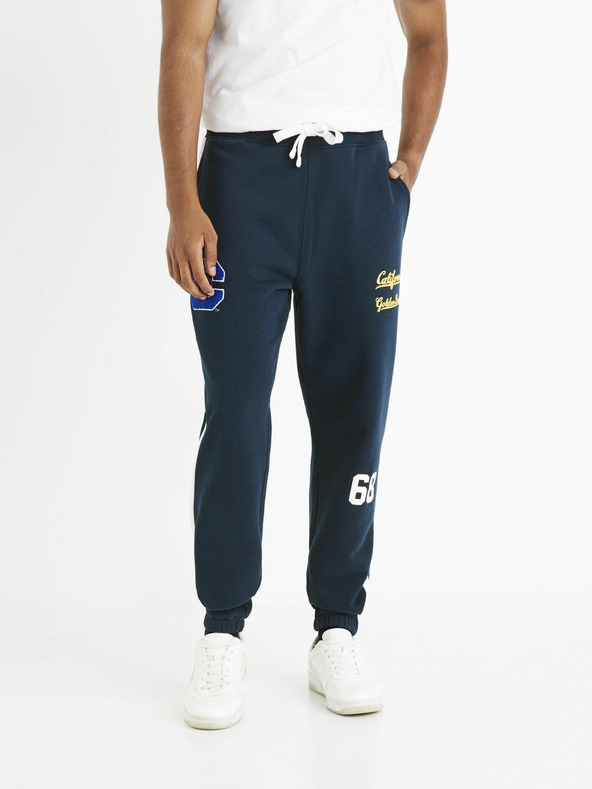 Celio Sötétkék férfi Celio California Golden Bears melegítőnadrág