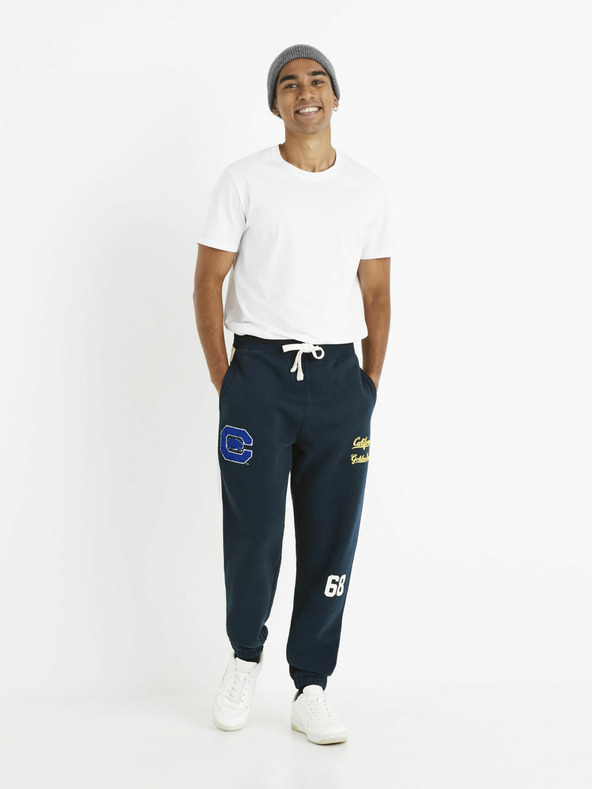 Celio Sötétkék férfi Celio California Golden Bears melegítőnadrág