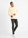 Celio Krémszínű férfi Celio Cebbublo pulóver