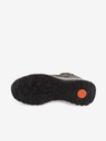 ALPINE PRO Szürke és zöld unisex kültéri téli csizma ALPINE PRO ROMOOS