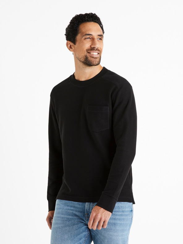 Celio Fekete férfi Celio Ceframe póló