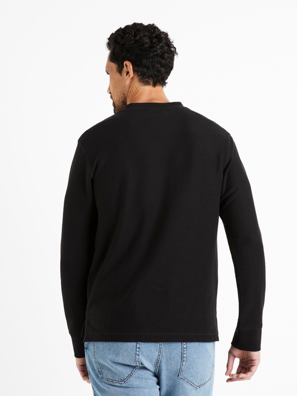 Celio Fekete férfi Celio Ceframe póló