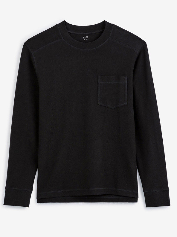 Celio Fekete férfi Celio Ceframe póló