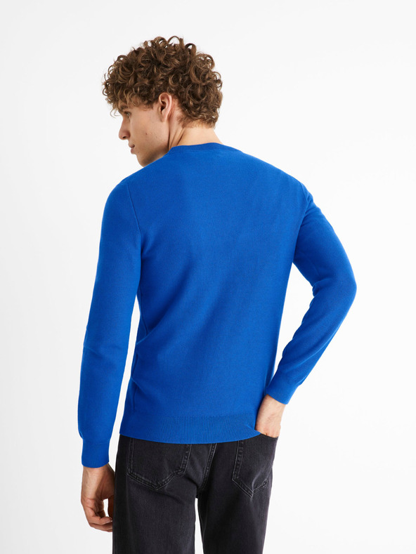 Celio Kék férfi pulóver Celio Bepic