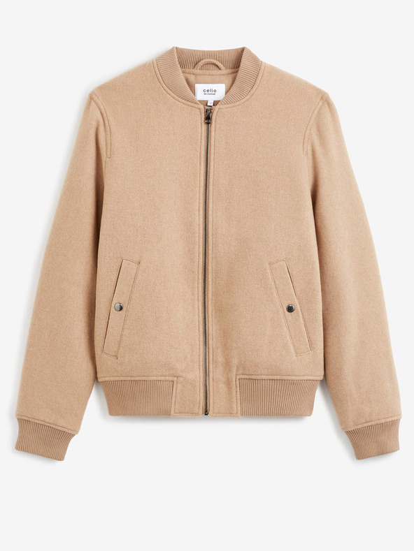 Celio Bézs színű férfi bomber Celio Cubeauty
