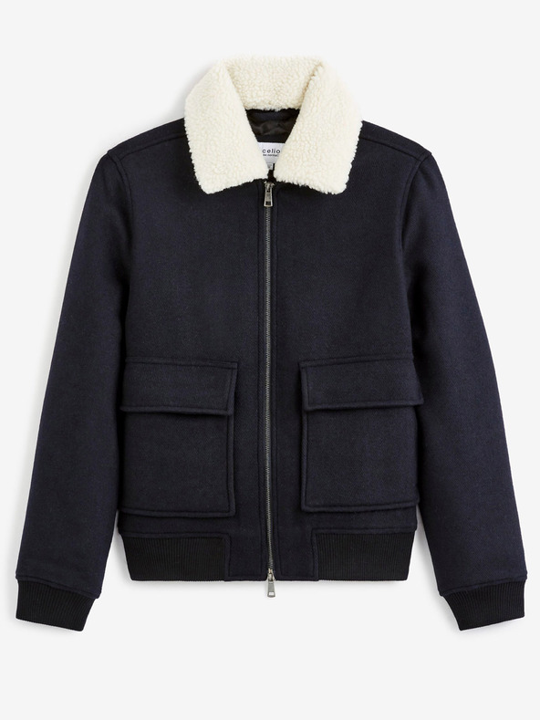 Celio Fekete férfi kabát Celio Cuaviator