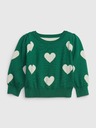GAP Baby pulóver szív mintával GAP