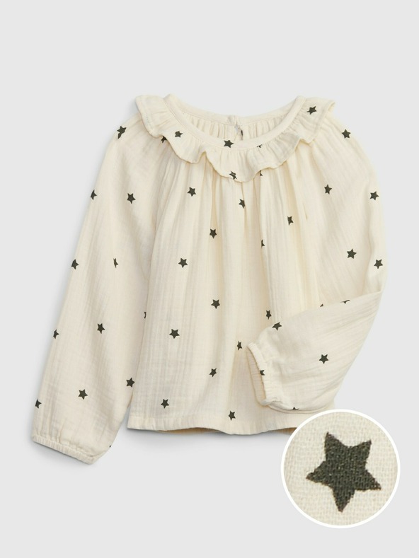GAP Baby blúz csillagokkal GAP