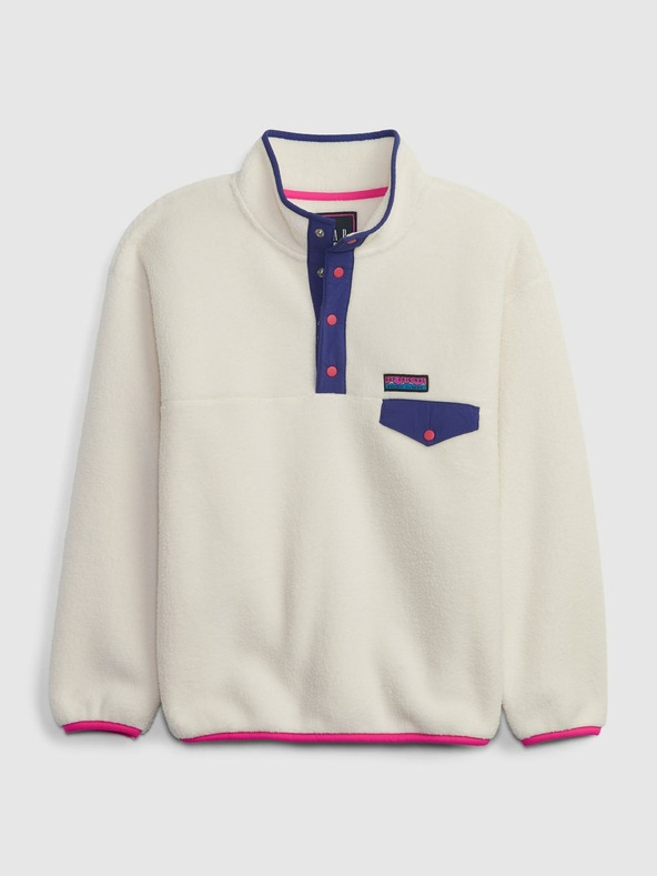 GAP Gyermek fleece pulóver GAP