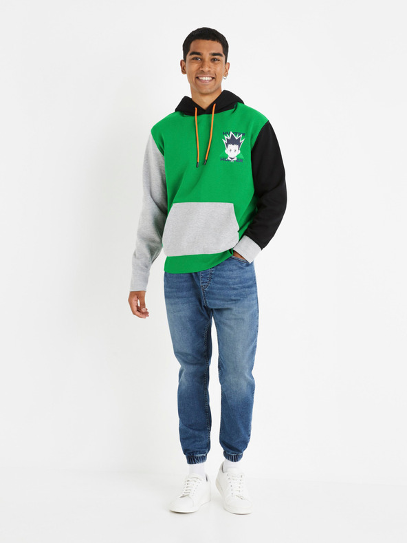 Celio Zöld férfi Celio Hunter x Hunter melegítőfelső