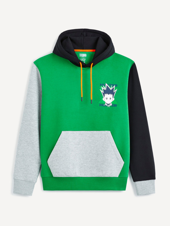 Celio Zöld férfi Celio Hunter x Hunter melegítőfelső
