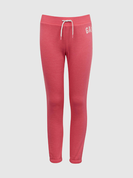 GAP Gyerek fleece sportnadrág logóval army GAP