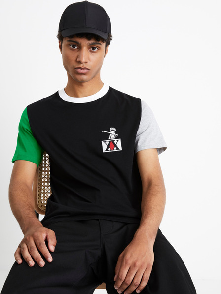 Celio Fekete férfi Celio Hunter & Hunter póló