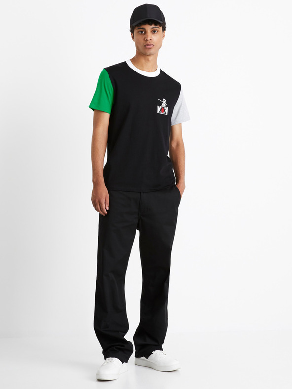 Celio Fekete férfi Celio Hunter & Hunter póló