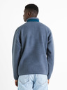Celio Kék Férfi gyapjú pulóver Celio Cesheep